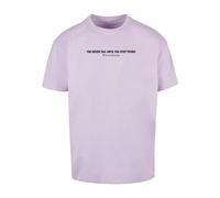 Merchcode Maglietta 'Never Give Up' sambuco / nero Uomo Merchcode L sambuco / nero