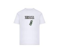 Merchcode Maglietta 'Nirvana Nevermind Dollar' verde scuro / nero / bianco Uomo - Abbigliamento - Maglie e T-shirt - T-shirt Merchcode XL