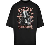 Merchcode Maglietta Ozzy Osbourne Pink Bat Huge Tee MP501332 S Nero
