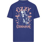 Merchcode Maglietta Ozzy Osbourne Pink Bat MP501328 S Blu