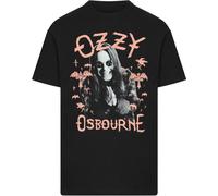 Merchcode Maglietta Ozzy Osbourne Pink Bat MP501328 S Nero