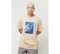 Merchcode Maglietta Post Malone Tracklista Oversize Tee MT3568 S Beige