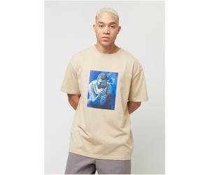 Merchcode Maglietta Post Malone Tracklista Oversize Tee MT3568 XL Beige