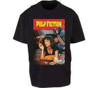 Merchcode Maglietta Pulp Fiction Clean Oversize Tee MC1437 XS Nero