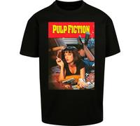 Merchcode Maglietta Pulp Fiction Poster Oversize Tee MC896 XS Nero