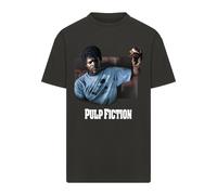Merchcode Maglietta 'Pulp Fiction Wallet' blu chiaro / castano / nero / bianco Uomo Merchcode XL