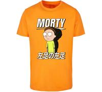 Merchcode Maglietta Rick and Morty Triste Morty Tee MC931 M Arancione