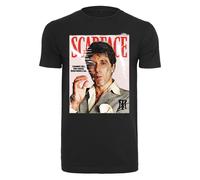 Merchcode Maglietta Scarface Copertina della rivista Tee nero XS Nero