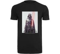 Merchcode Maglietta Star Wars Darth Vader Logo Tee Nero XS Nero