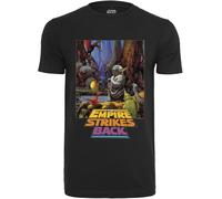 Merchcode Maglietta Star Wars Yoda Poster Tee Nero S Nero