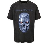 MERCHCODE Mc1096-terminator I´ll Be Back Oversize Tee T-Shirt, Nero, L Uomo