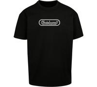 Merchcode Maglietta The Skateboard Magazine Logo Oversize Tee MC1035 XS Nero
