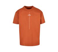 Merchcode Maglietta 'Think Different' caramello / bianco Uomo Merchcode S