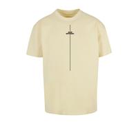 Merchcode Maglietta 'Think Different' giallo chiaro / nero Uomo - Abbigliamento - Taglie comode - Maglie e T-shirt Merchcode S