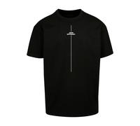 Merchcode Mp0006978-think Different Heavy Oversized Tee T-Shirt, Nero, S Uomo