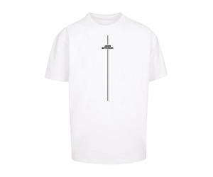 Merchcode Maglietta 'Think Different' nero / bianco Uomo - Abbigliamento - Taglie comode - Maglie e T-shirt Merchcode XL