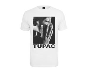 Merchcode Maglietta Tupac Profile Tee MT1323 White-4XL 4XL Bianco