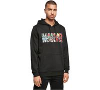 Merchcode Marvel Logo Character Felpa Pullover Supereroe Felpa con Cappuccio