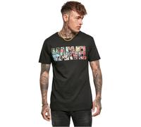 Merchcode Marvel Logo Character Té Uomo Parte Superiore T-Shirt Cotone Jersey
