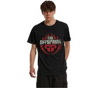 Merchcode Mc1026-offspring Skull Logo Tee T-Shirt, Nero, L Uomo