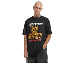 Merchcode Mc1028-offspring Smash Oversize Tee T-Shirt, Nero, M Uomo
