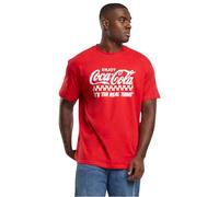 Merchcode Mc1058-coca Cola Enjoy Coke Oversize Tee T-Shirt, Rosso City, M Uomo
