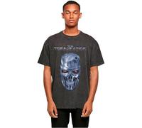 MERCHCODE Mc1096-terminator I´ll Be Back Oversize Tee T-Shirt, Nero, S Uomo