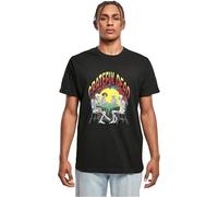 Merchcode Mc1116-grateful Dead Poker Game Tee Maglietta, Nero, L Uomini, Nero, L