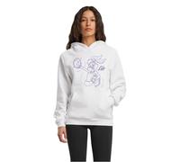MERCHCODE Mc1257-lola Bunny Fluffy Hoody Felpa con Cappuccio Donna (Pacco da 1)