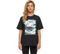 MERCHCODE Mc1263-bambi Woodland Tale Tee T-Shirt, Nero, XS Donna