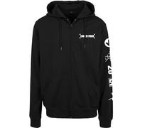 MERCHCODE Mc609-linkin Park Anniversary Logo Zip Hoody Felpa con Cappuccio Uomo