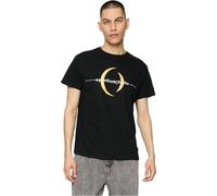 Merchcode Mc774-logo Tee-Ej T-Shirt, Nero, XL Uomo