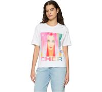 Merchcode Maglietta da donna Cher Prisma Tee MC856 L Bianco