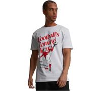 Merchcode Mc877-footballs Coming Home Lions Tee T-Shirt, Bianco, 5XL Uomo