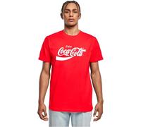 Merchcode Maglietta Coca Cola Logo Tee L Rosso