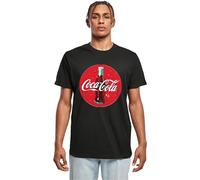 Merchcode Mc891-coca Cola Bottle Logo Tee T-Shirt, Nero, XS Uomo