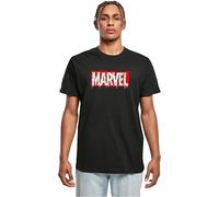 MERCHCODE Mc961-marvel Drip Tee T-Shirt, Nero, XL Uomo
