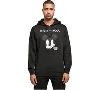 Merchcode Mickey Japanese Hoody Felpa con Cappuccio Uomo Fleece Print