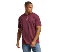 Merchcode Mp0006978-think Different Heavy Oversized Tee T-Shirt, Ciliegia, 4XL Uomo