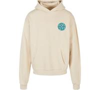 Merchcode Mp0008594-dance Under Stars Oversized Hoody Felpa con Cappuccio, Sabbia, S Uomo