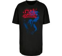MERCHCODE Mp5011973-ladies Ozzy Osbourne-Bark At The Moon Oversized Boyfriend Tee T-Shirt, Nero, L Donna