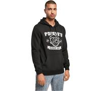 Merchcode Popeye Barber Shop Felpa Pullover con Cappuccio Comic Stampa Uomo