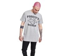 MERCHCODE Popeye Barber Shop Tee heather grey L