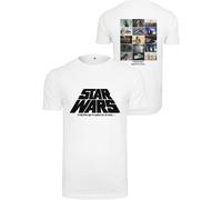 Merchcode Star Wars Collage di foto Longsleeve White S Bianco