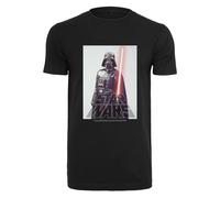 Merchcode Star Wars Darth Vader Logo Tee T-Shirt Oberteil Nero Film Classico