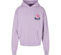 Merchcode Sunset Charm Overscon cappuccio MP0008529 XXL Viola