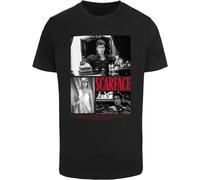 Merchcode T-shirt da donna Scarface Donna Money Tee MC1016 XXL Nero
