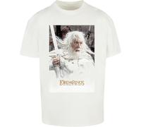 Merchcode T-shirt Il Signore degli Anelli Gandalf Heavy Oversize Tee MC1158 S Bianco