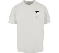 Merchcode T-shirt Love In The Air Heavy Oversize Tee MP0008452 L Grigio