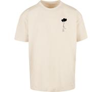 Merchcode T-shirt Love In The Air Heavy Oversize Tee MP0008452 XS Beige